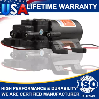 $32.59 • Buy Marine Fresh Water Diaphragm Self Priming Pump RV BOAT 12 Volt /12V 2088-422-444