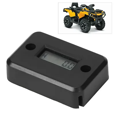 Motorcycle Tach Vibration Hour Meter Counter For ATV Gas Engine BF5 • $14.92