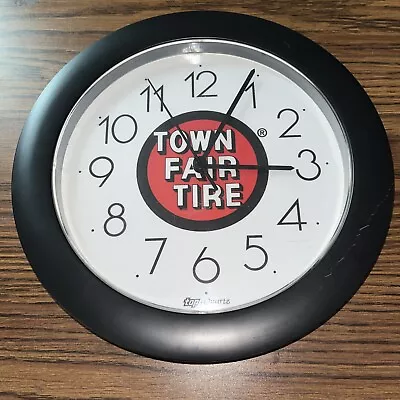 Vintage Town Fair Tire Clock - Transportation Automobiles Automobilia • $29.10