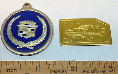 Cadillac Keychain & RD687 Medallion Buffalo NY Dealership Vintage  Emblem Cars • $19.99