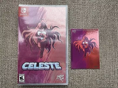 Limited Run Games Celeste Nintendo Switch Game Brand New Sealed With Card • $84.99