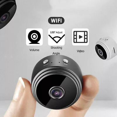 Mini Spy WiFi Camera HD 1080P Hidden Night Vision Camcorder Home Security Cam • $7.55