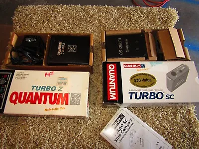 Quantum Instruments Turbo Z And Turbo SC Rechargeable Batteries With Chargers • $170