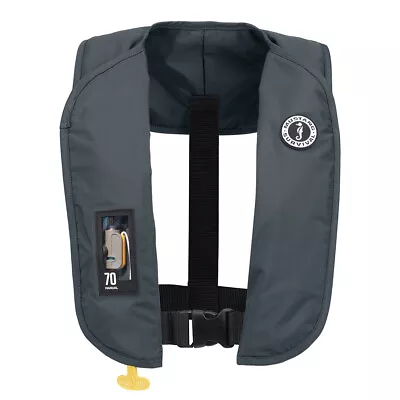 Mustang MIT 70 Manual Inflatable PFD - Admiral Grey MD4041-191-0-202 UPC 0625... • $129.99