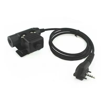 Tactical U94 PTT Headset Adapter Cable For Vertex Standard VX-231 VX131 VX539 K • $16.35