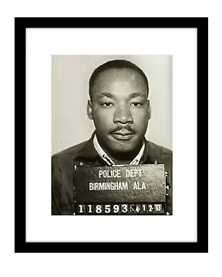 $9.99 • Buy Martin Luther King Jr 8x10 Photo Mugshot Print MLK Civil Rights Leader 