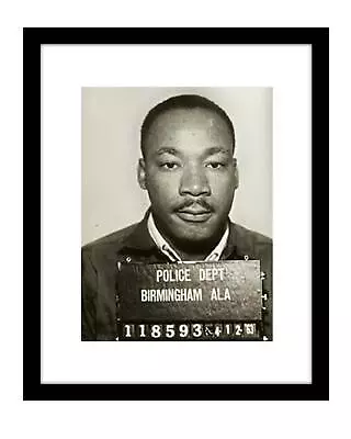 Martin Luther King Jr 8x10 Photo Mugshot Print MLK Civil Rights Leader  • $9.99