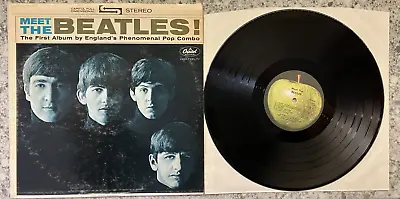 The Beatles – Meet The Beatles! ; 1971 APPLE LP #18 • $25