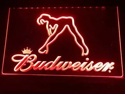 Budweiser Beer Bud Led Neon Light Up Sign Bar Pub Man Cave Sport Gift Advertise • $45.96