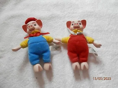 £12 • Buy Pinky And Perky - 7  Hard Plastic / Soft Plush Figures