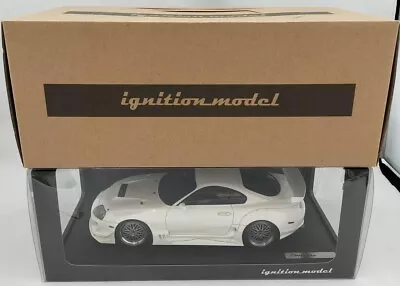 Ignition Model TOYOTA  Supra JZA80 RZ Silver 1/18 • $389.99