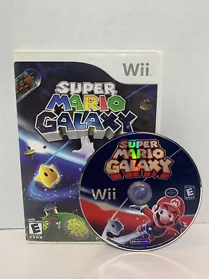 Super Mario Galaxy (Nintendo Wii 2007) Tested Free Shipping • $17.99