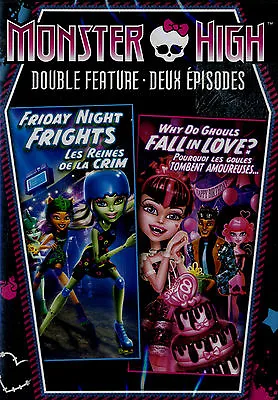Monster High - Friday Night Frights  + Why Do Ghouls Fall In Love -  New DVD • $9.32