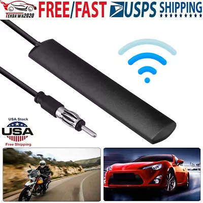 Car Radio Stereo Hidden Antenna FM AM For Vehicle Truck Motorcycle Boat SUV • $7.69