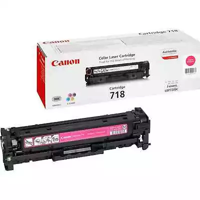 Canon Toner Cartridge Magenta For I-SENSYS MF729Cx CRG-718 M 2660B002AA • £125.91