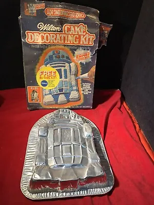 Vintage 1980 Wilton R2-D2 Star Wars R2D2 Robot Character Cake Pan Mold 502-1425 • $12.99