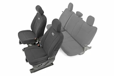 Rough Country For Ford Neoprene Frt Only Seat Cover Black [15-20 F-150 XL XLT] • $119.95