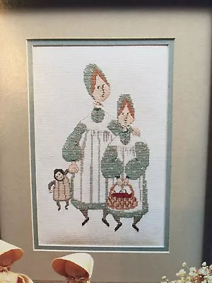 P Buckley Moss Counted Cross Stitch Pattern 102 Sisters  • $6.99