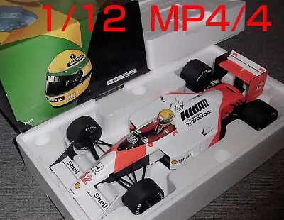 MINICHAMPS 1/12 McLaren Honda MP4/4 Ayrton Senna 1988 From Japan • $388