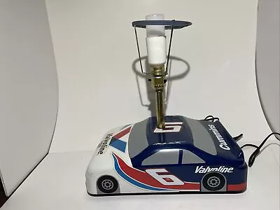 Retro Nascar Valvoline Mark Martin Race Car Lamp Made In USA #6 Ford • $49.99
