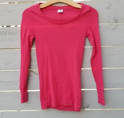 VS PINK Long Sleeve Thermal Lounge Tee Small • $12