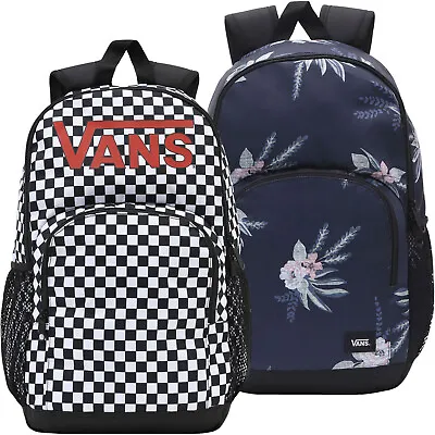 Vans Mens Alumini Pack 5 Printed Adjustable School Travel Backpack Bag • $79.15