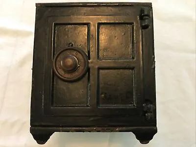 Henry C. Hart Mfg. Vintage Cast Iron Safe Bank • $395