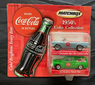 Coca Cola Matchbox Cars/Trucks New In Box 1950's Coke Collection From 1999 • $8.50