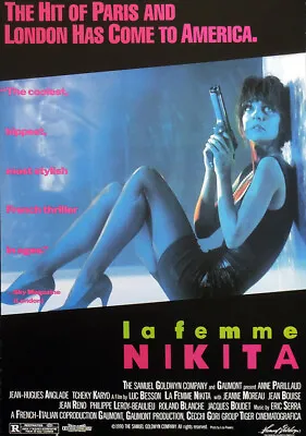 La Femme Nikita 1990 Film Movie Poster Page . Luc Besson . Mp35 • $11.19