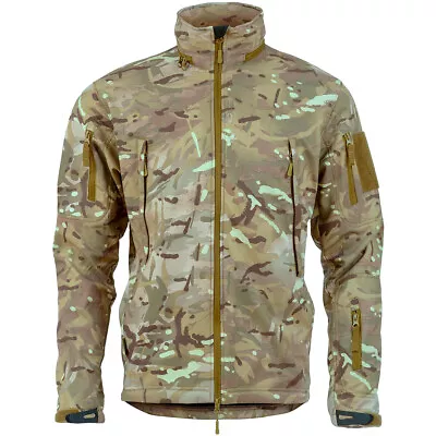 Highlander Tactical Mens Soft Shell Jacket Warm Waterproof Army Coat Hmtc Camo • $127.95