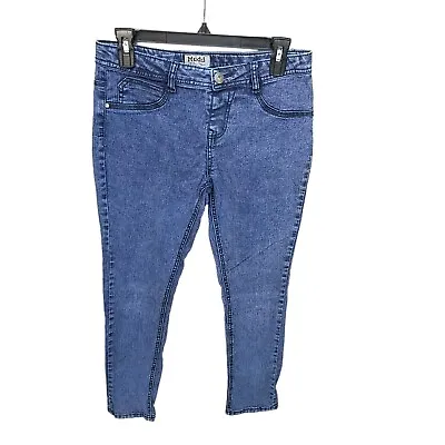 MUDD Womens Size 16 Blue Solid Skinny Jeans • $11.99