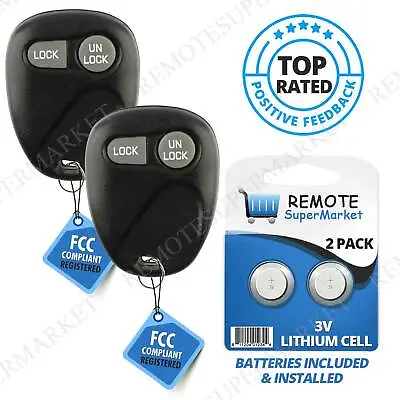 Replacement For Chevy 1997-2000 Silverado 1996-2000 Suburban Remote Key Fob Pair • $19.95