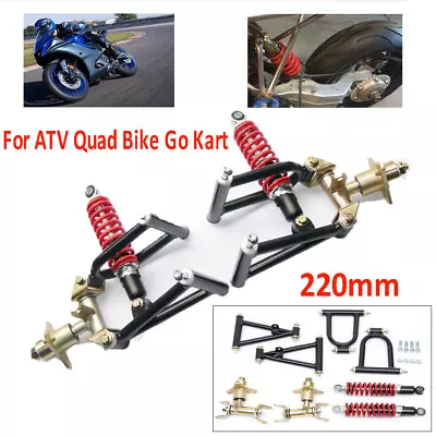 NEW Front Suspension Arm Assembly Kit For ATV Quad Bike Buggy Go Kart DIY Parts • $96.90
