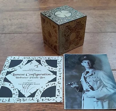 Hellraiser Lament Configuration Puzzle Box Replica By The Puzzle Box Maker • £299