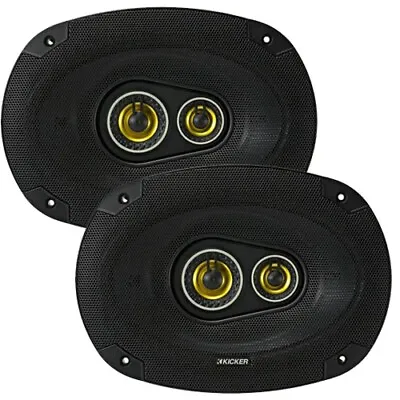 Kicker CSC6934 6x9  3-Way Coaxial Speakers • $179.85