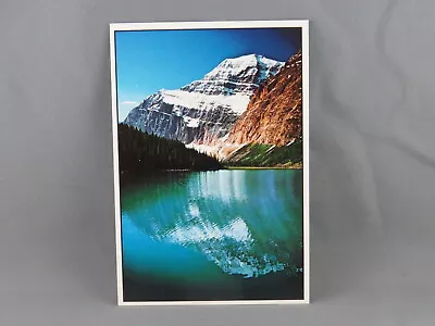 Vintage Postcard - Mount Edith Cavell Jasper - Alberta Color Productions • £14