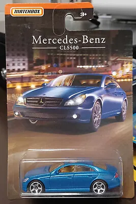 Matchbox Mercedes-benz Cls500 - Mercedes Series 1/6 Blue Vhtf! • $9.99