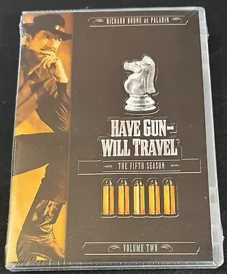 Have Gun - Will Travel: The Fifth Season Vol. 2 (DVD 2011)- Aired In 1962- NEW • $35