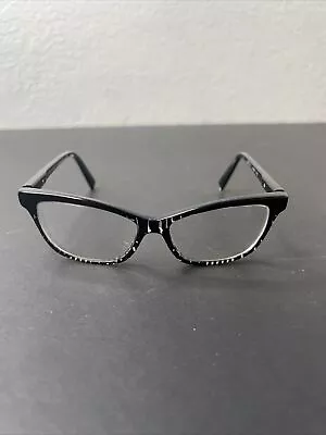 Alain Mikli Eyeglass Frames Model A03037 Color C012 Size 53-15-140 Black Clear • $64.99