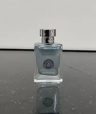 VERSACE POUR HOMME Cologne Mini 0.17 Oz Eau De Toilette Splash For Men • $9.80