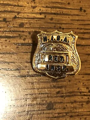 Vintage Obsolete  Inspector H.I.B.A  Retired  NJ Tie Tack Pin • $9