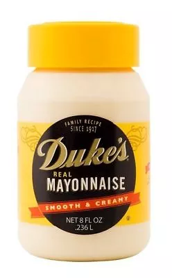 Duke's Real Mayonnaise Smooth & Creamy 8 Oz Jar • $10.85