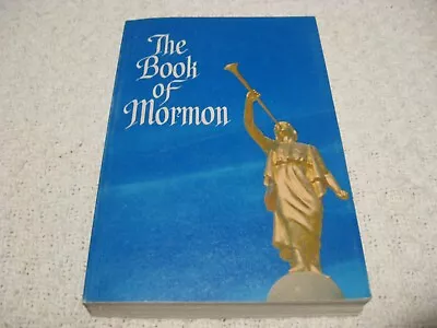 Vintage 60's 1963 LDS Book Of Mormon Angel Moroni Paperback 5  X 7  Scriptures • $24.99