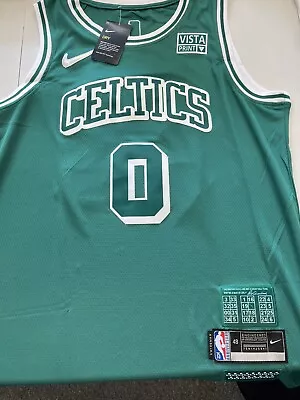 Jayson Tatum Boston Celtics Nike 75th Anniversary Swingman Jersey Size M • $50