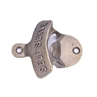 Iron Wall Mounted Bar Beer Bottle Opener Kitchen Tools Beer Opener With Sc.-'h • $6.80