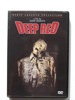 DEEP RED Argento Classic Anchor Bay Region 1 Uncut  First Release Dvd • £4.99