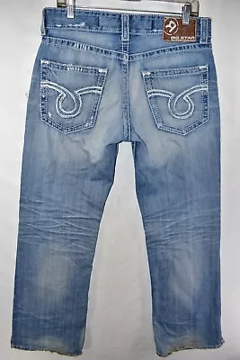BIG STAR Pioneer Boot Cut Bootcut Jeans Mens Size 32S Blue Meas. 32x31 • $21.99
