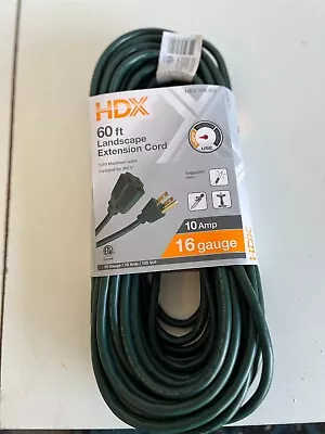 HDX 60 Ft. Landscape Extension Cord 🔥 New • $8