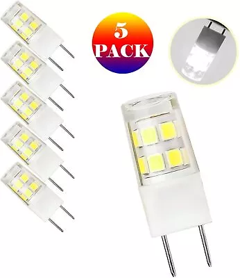 G8 Bi-Pin White 6000K LED COB Light Bulbs For Puck Light Under-Counter Lights • $13.99