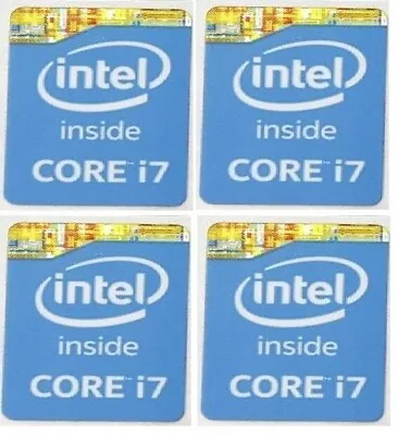 Intel Inside Core I7 Sticker I7 9700k 13700k Intel I7 I7 13700k I7 7700k QTY 1 • £2.99